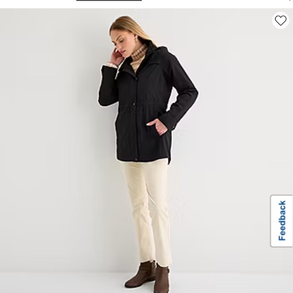 NWT Gallery Womens Packable Lightweight Raincoat - Picture 6 of 7